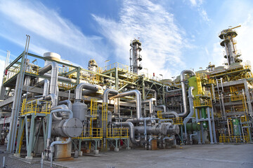 Dense network of petroleum pipelines, pumps and terminal valves