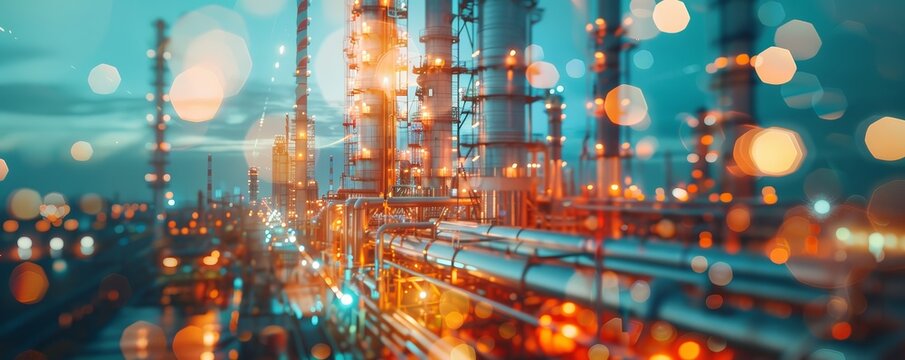 Digitally connected refinery and petroleum pipeline infrastructure